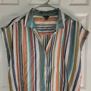 Breezy, boxy, linen top from Eddie Bauer